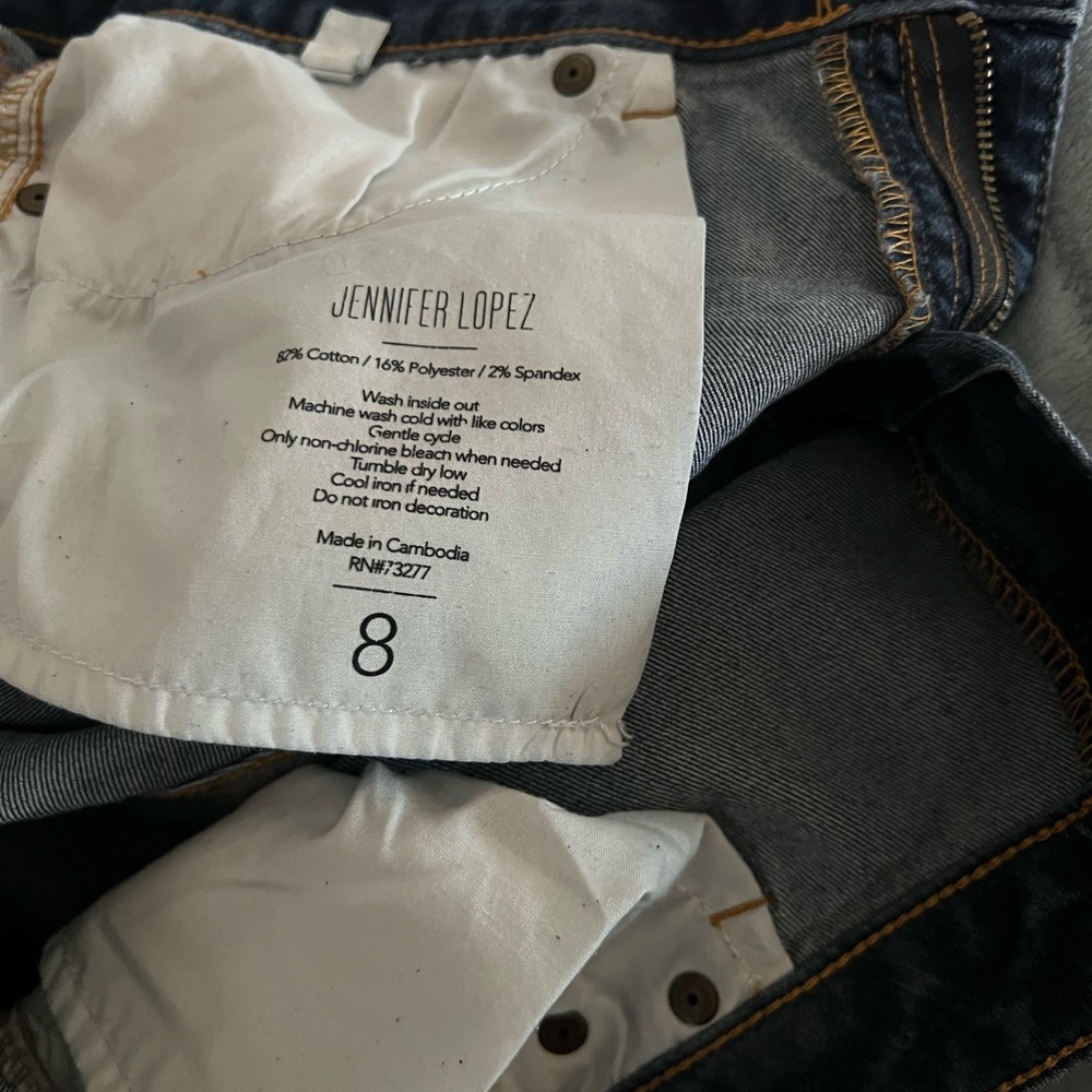 Jennifer Lopez Jeans in Deep Blue